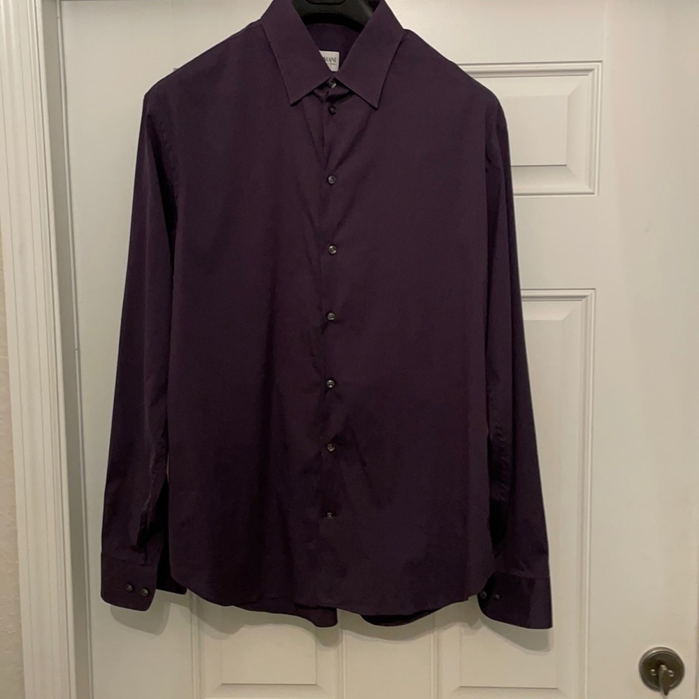 Armani Collezioni Button Down 42 16 1/2 L
